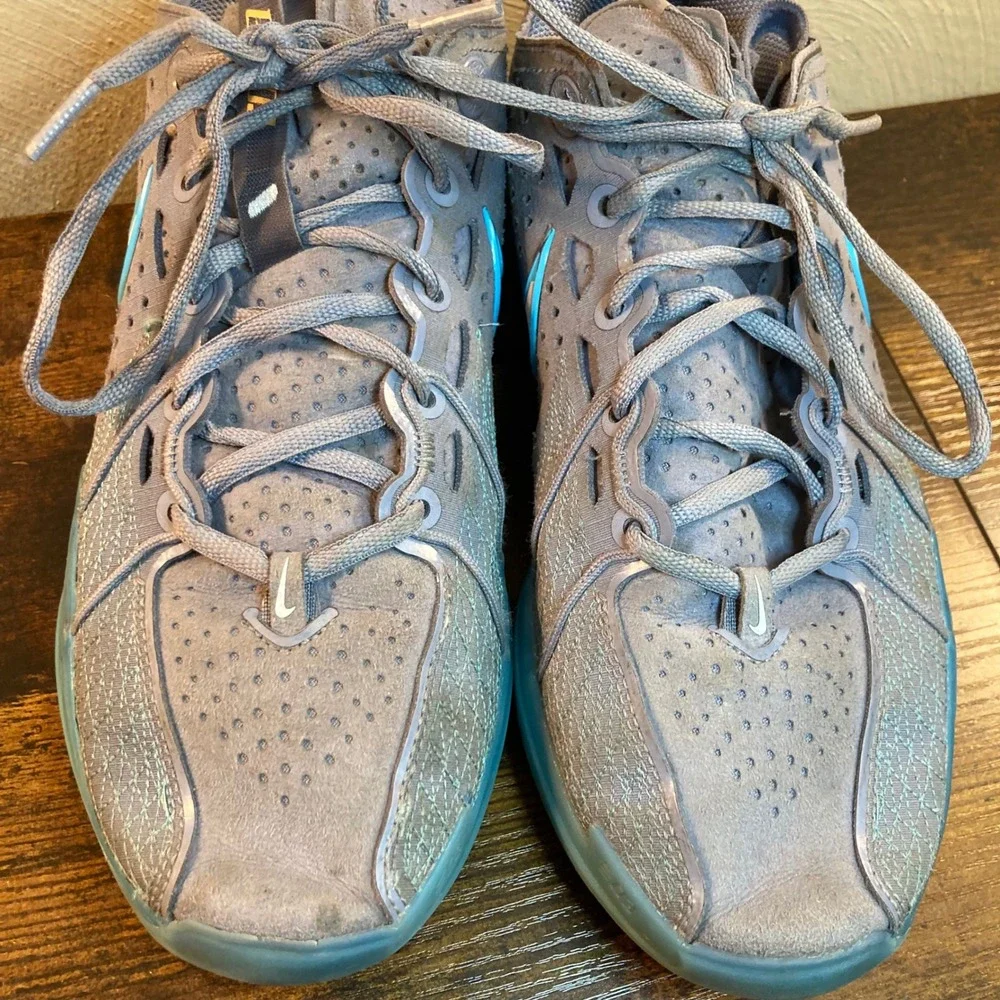 Nike Air Zoom GT Cut 3 Mens 8 Slate Baltic Blue Basketball Shoes DV2913-402